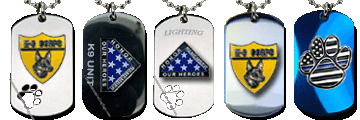 Dog Tags for the Military and First Responders and More