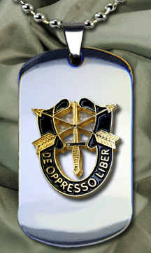 Army Special Forces Dog Tag