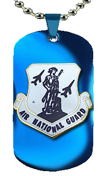 Air Force Air National Guard Dog Tag