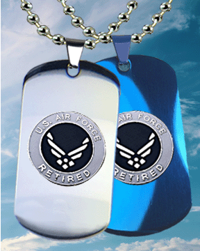 Air Force Wing Emblem Retired