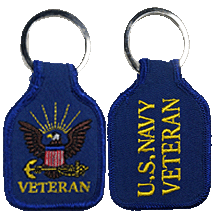 Navy Veteran Key Chain