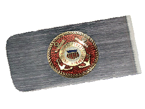 Stainless Steel Coast Guard Money Clip
