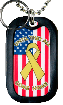 Support our Troop Dog Tag
