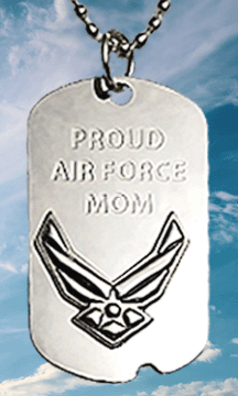 Air Force Stainless Steel Proud Mom