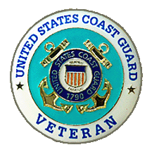 Coast Guard Veteran Pin