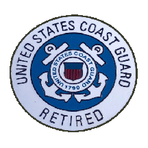 Coast Guard Retired Pin