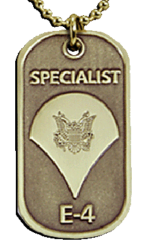 Army Specialist E4