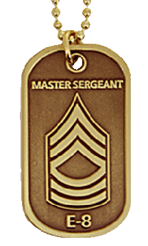 Army Master Sergeant E8