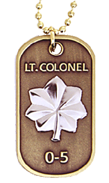 Army Lt. Colonel O5