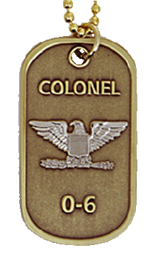 Army Colonel O6
