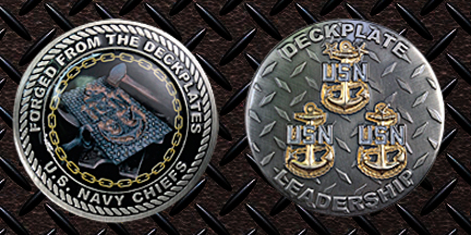 Navy SNCO Challenge Coin