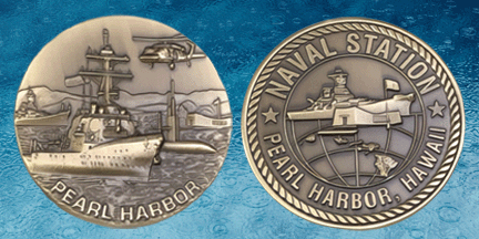Pearl Harbor Challenge Coin