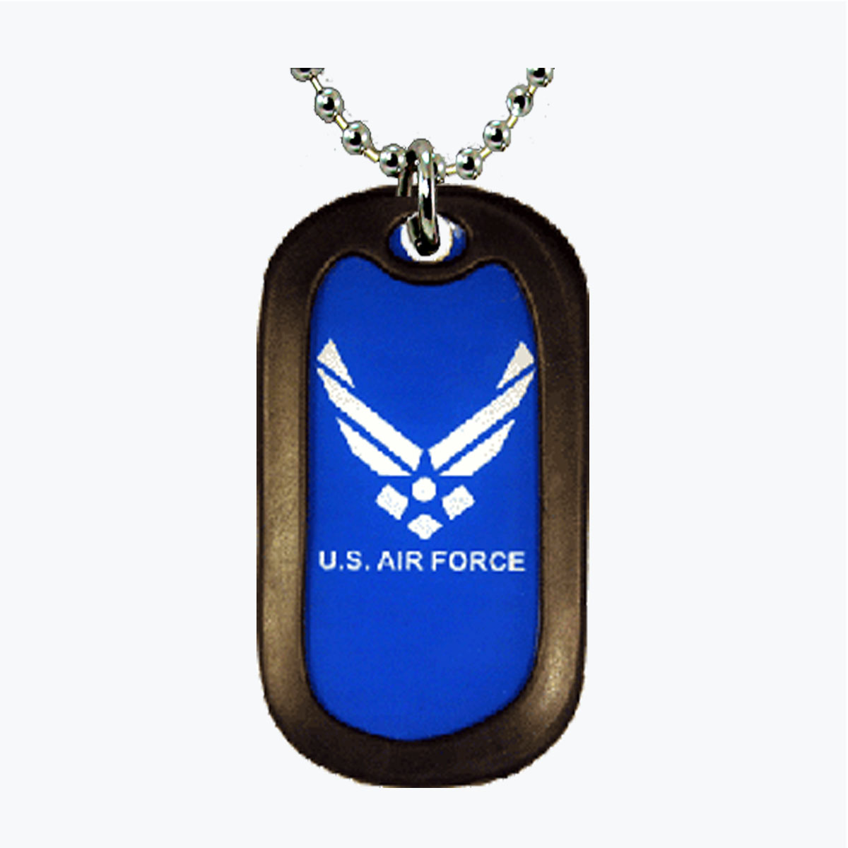 Air-Force Insignia Aluminum Dog Tag