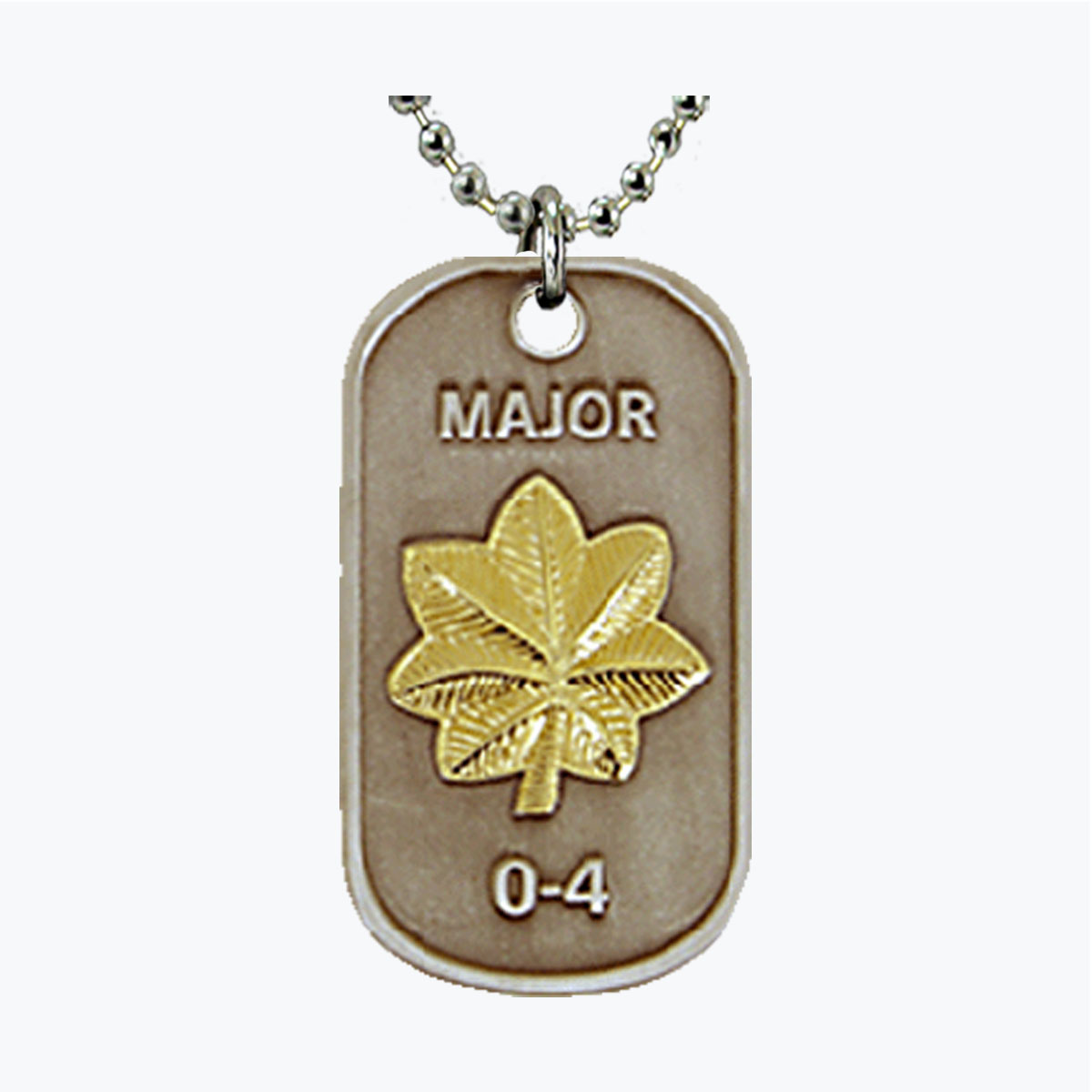 Air Force Major O4 Dog Tag