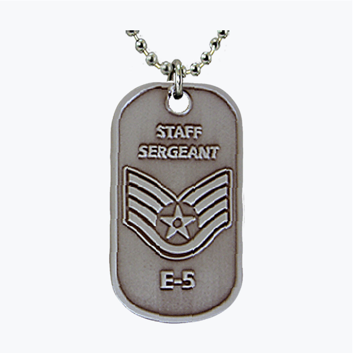 Air Force Staff Sergeant E5 Dog Tag