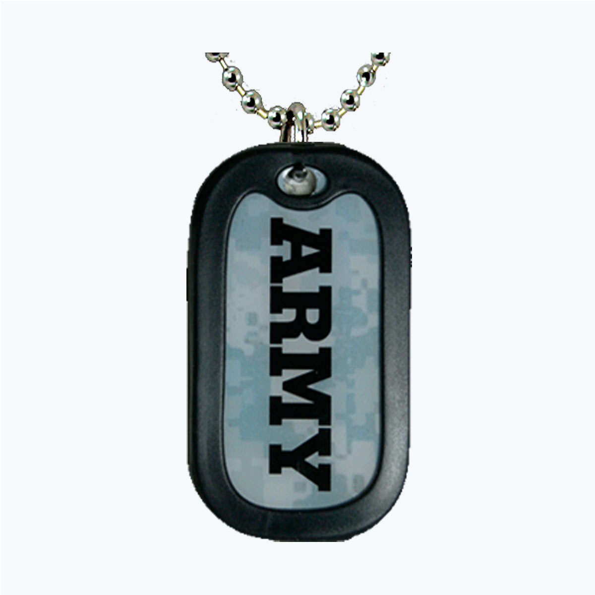 Army ARMY Letters Aluminum Dog Tag