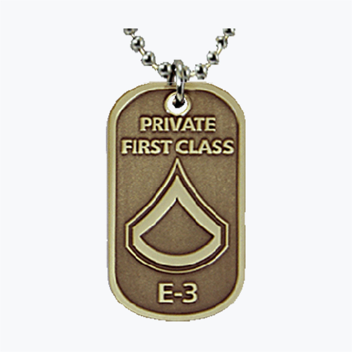 Army First Class E3 Dog Tag