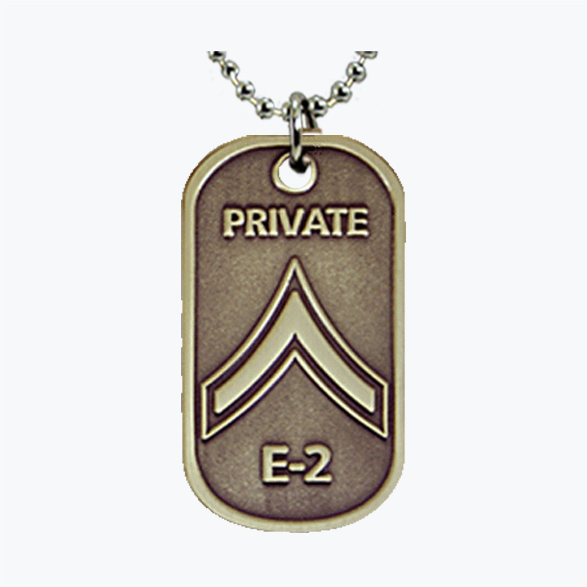 Army Private E2 Dog Tag
