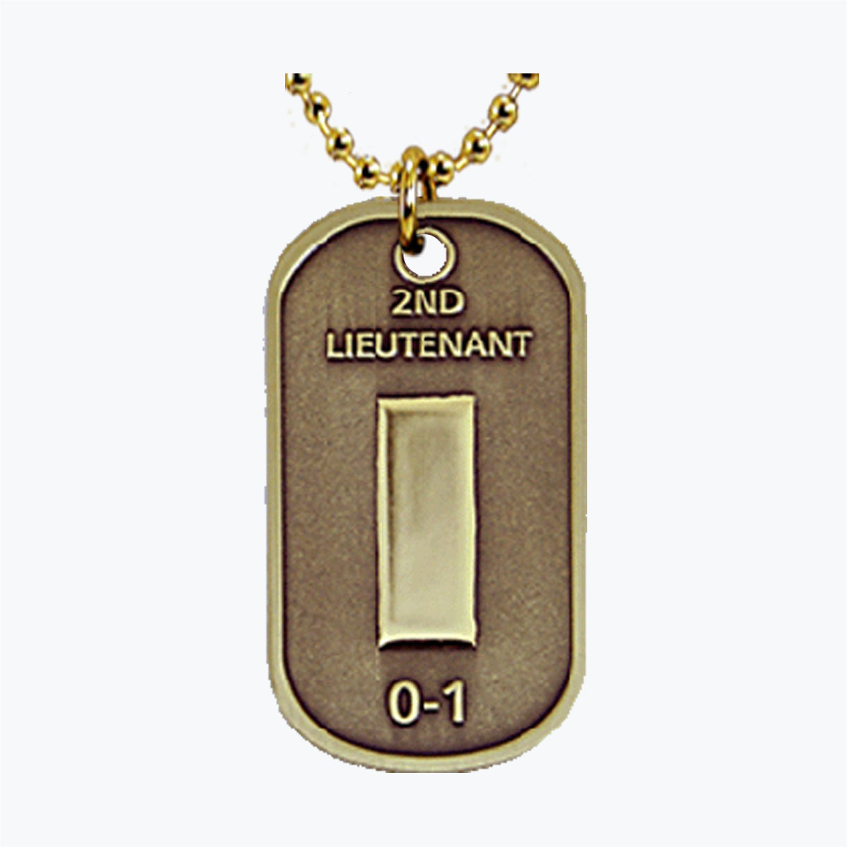 Army Second Lieutenant O1 Dog Tag