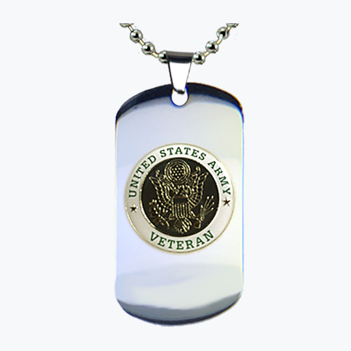 Army Veteran Dog Tag