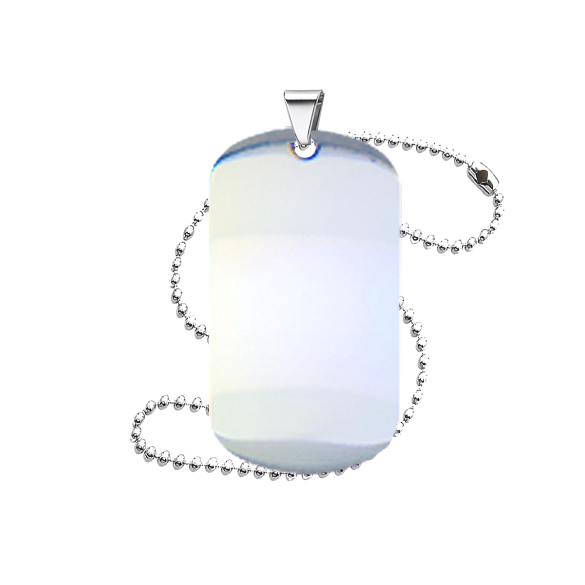Stainless Steel Mini Dog Tag Blank