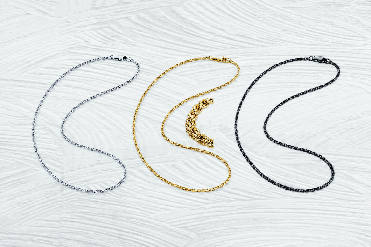 2.0mm Stainless Twisted Rope Chain