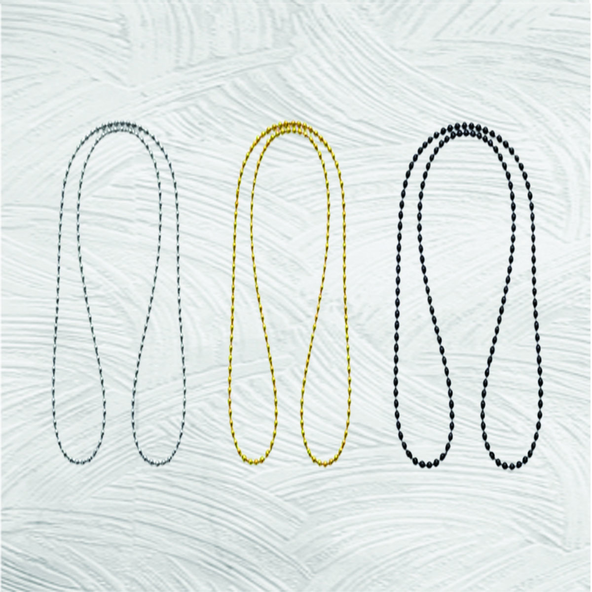 2.4mm No Clasp-Endless Ball Chain