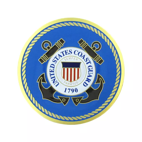 Coast Guard Car Badge