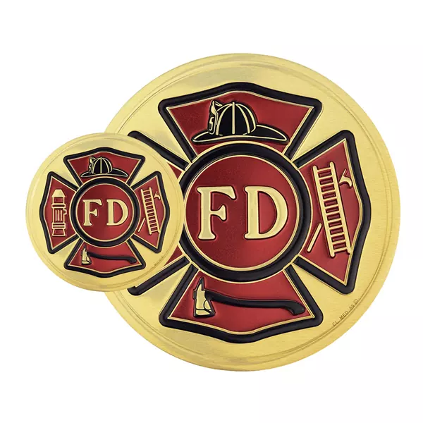 Fire Department Car Badges
