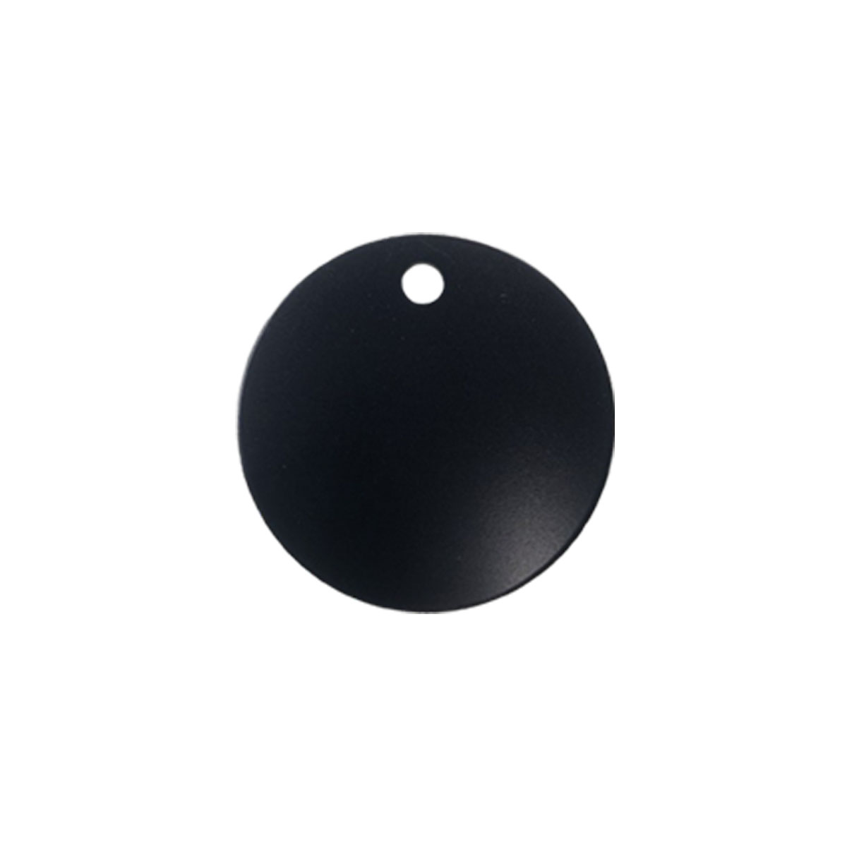 Black Round Aluminum