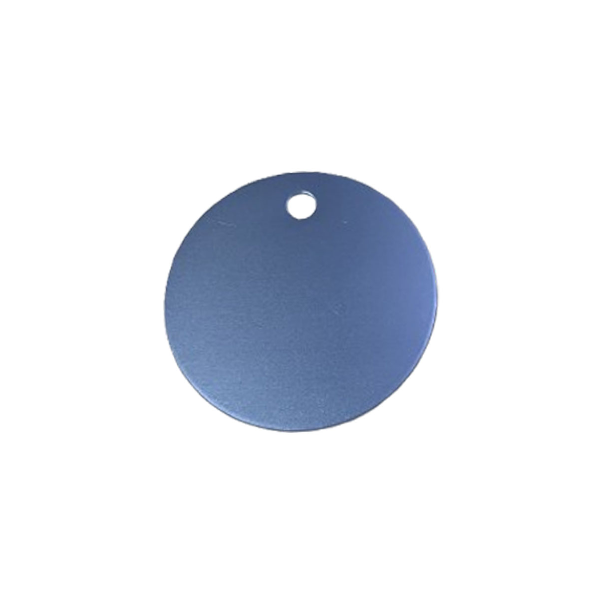 Light Blue Round Aluminum