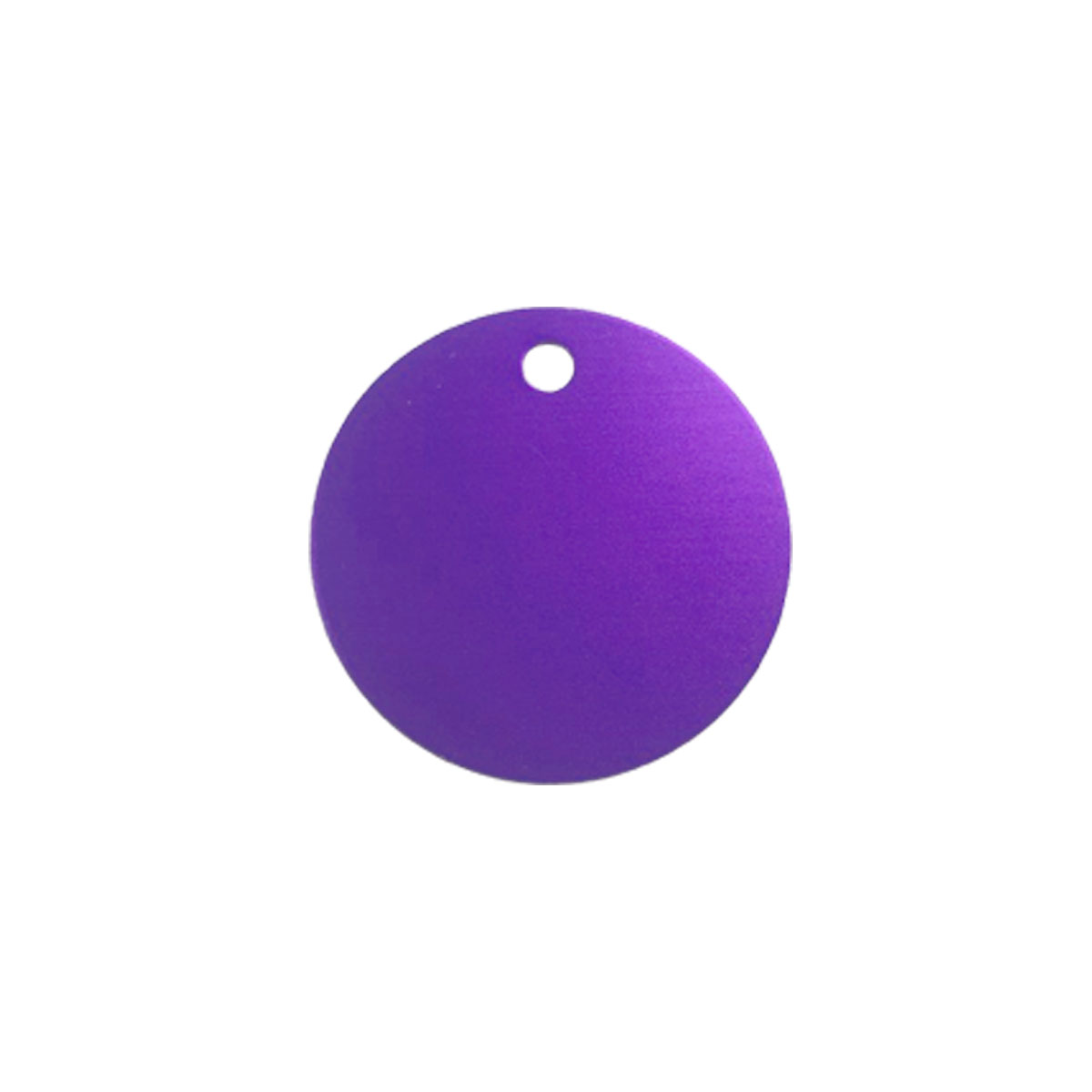 Purple Round Aluminum