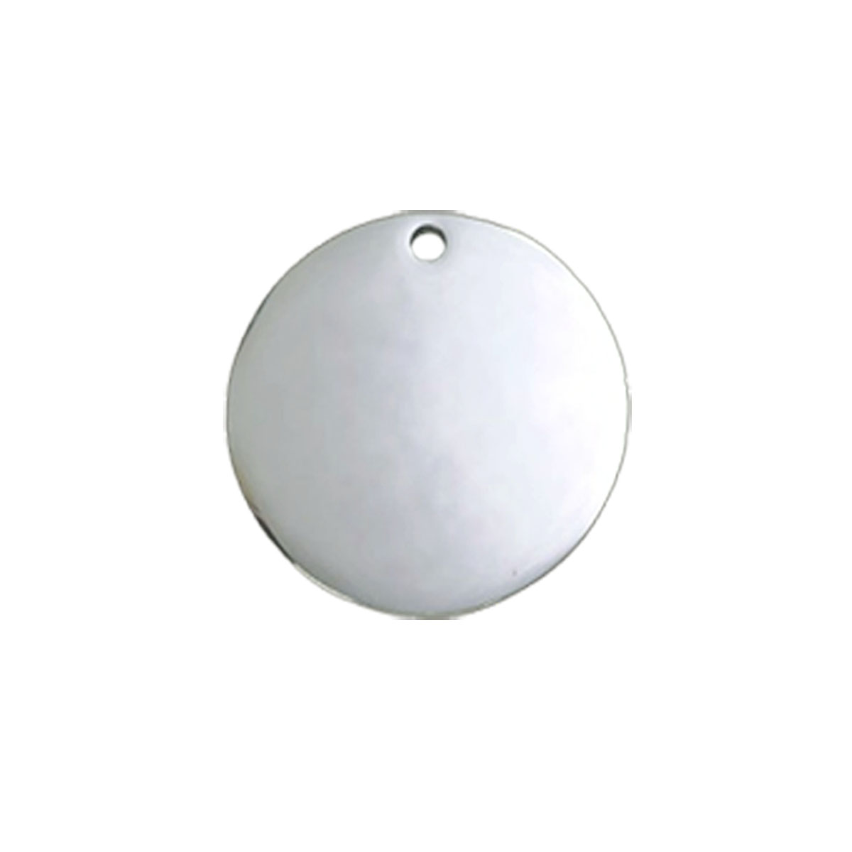 Stainless Steel Round Dog Tag Blank