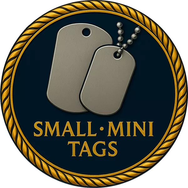 Small and Mini Dog Tags