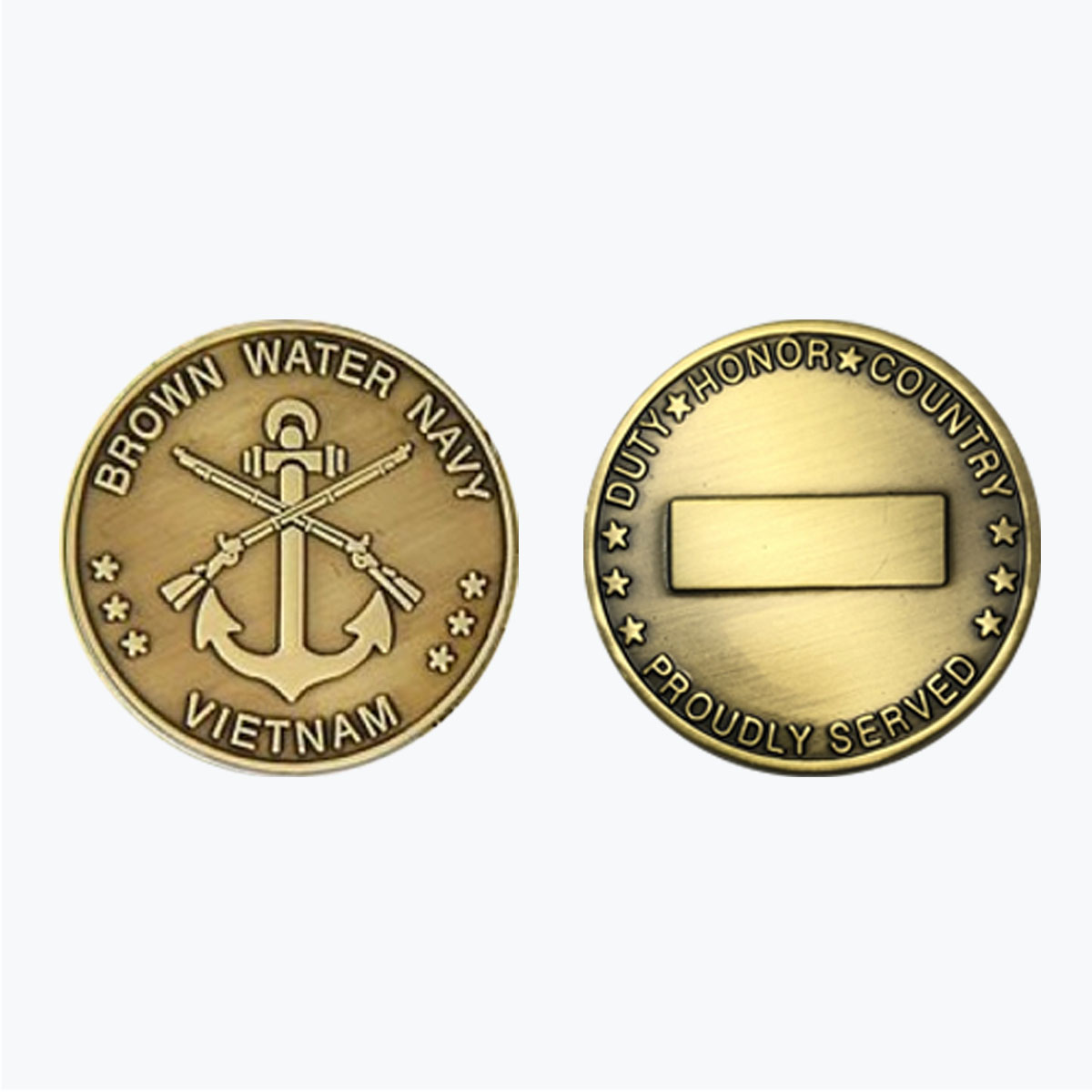 Brown Water Navy Challenge Coin