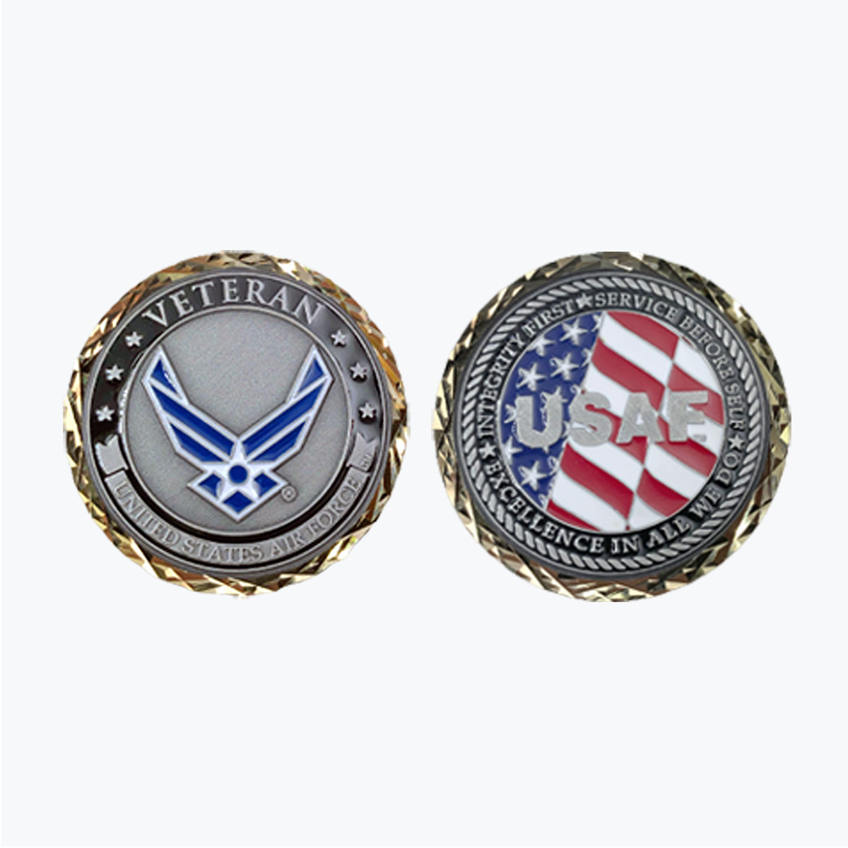 U.S. Air Force Veteran Challenge Coin