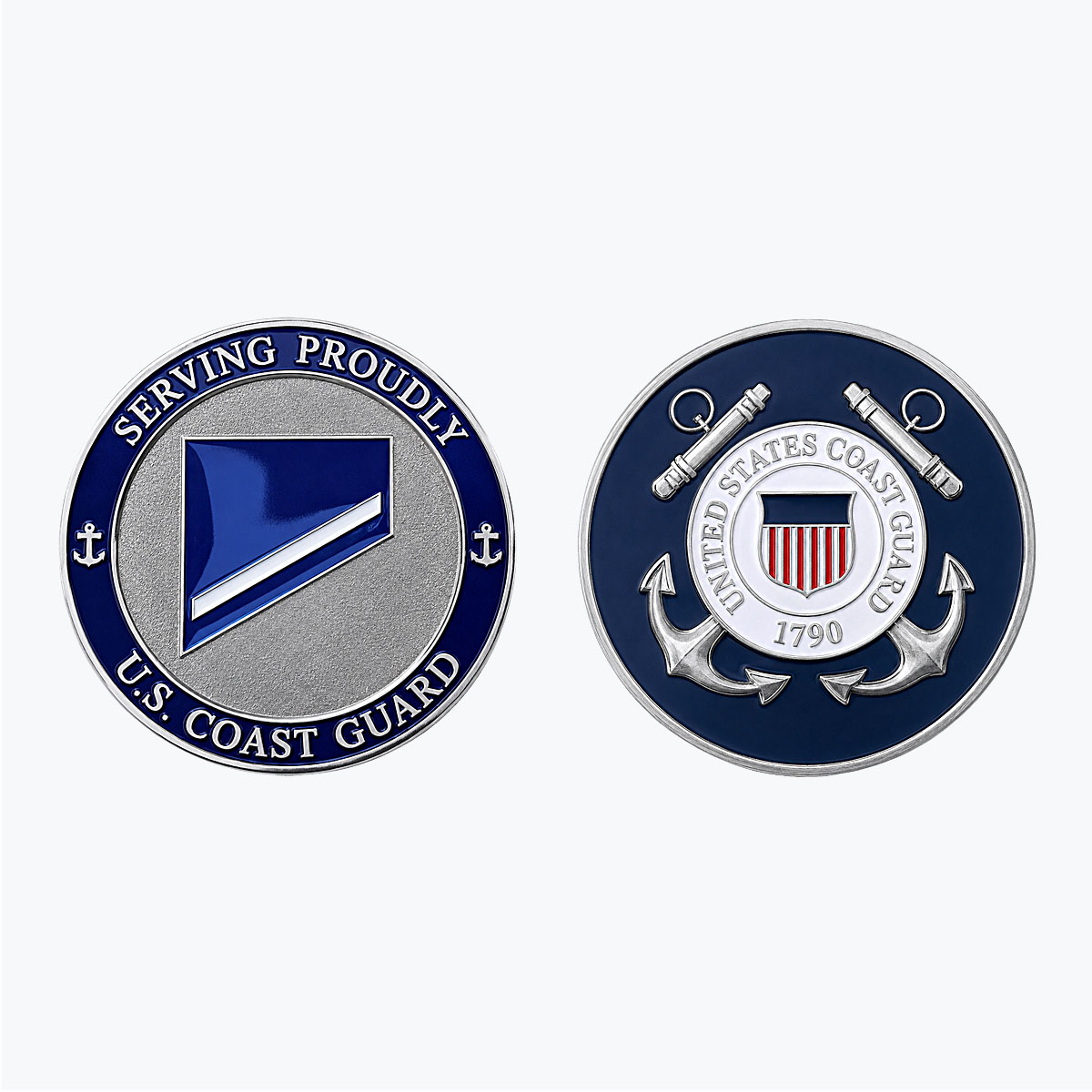 U.S. Coast Guard Seaman Recruit E-1 Challenge Coin