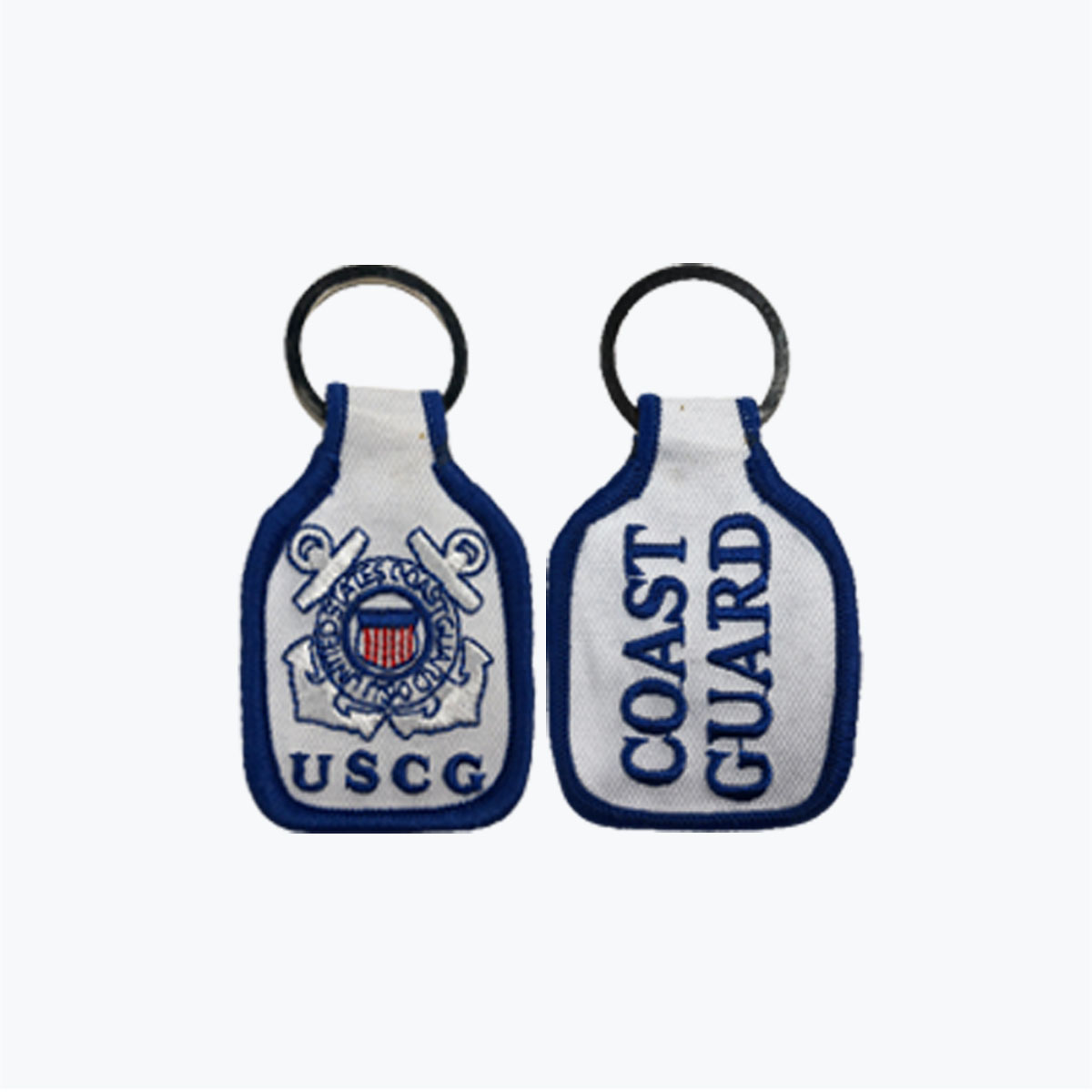Coast Guard Embroidered Key Fob