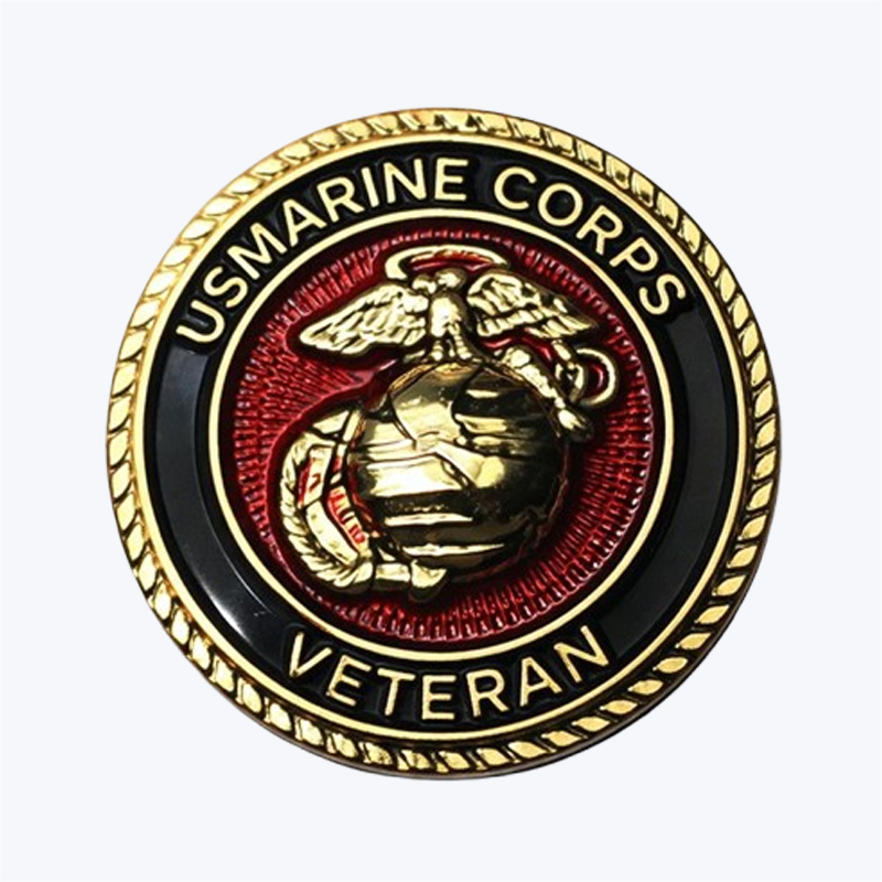 Marine Veteran Lapel Pins