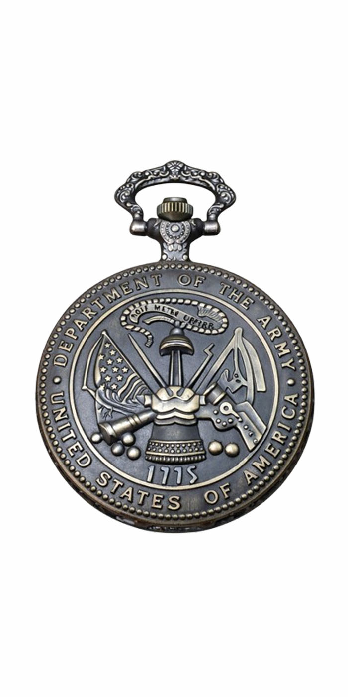 Army Pocket Watch - Front View