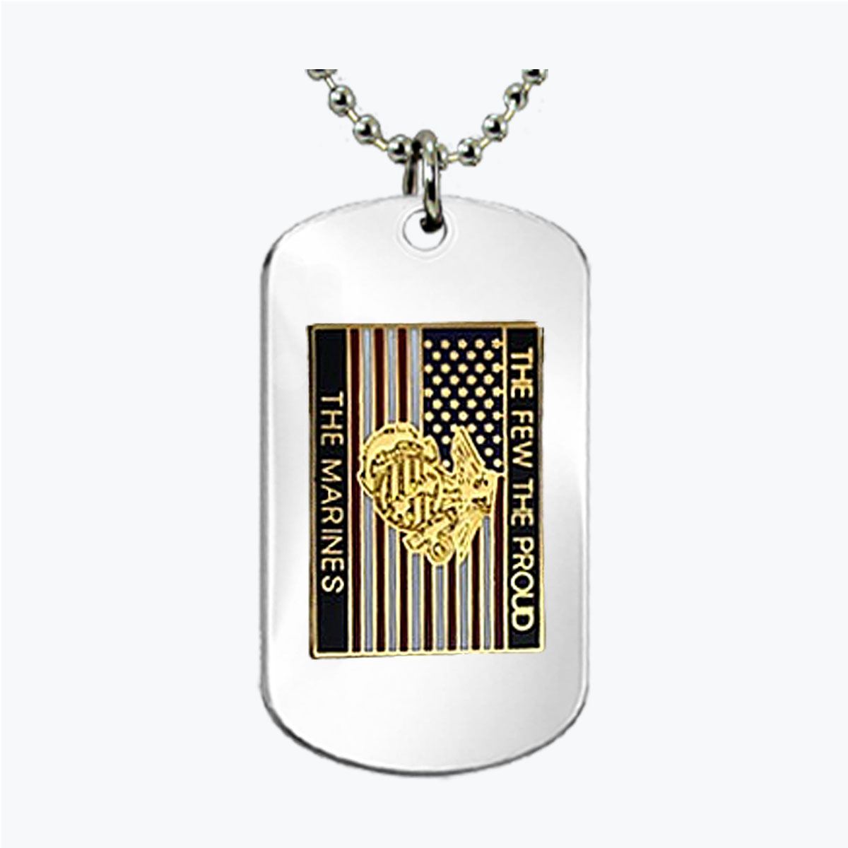 Marine The Few the Proud Dog Tag