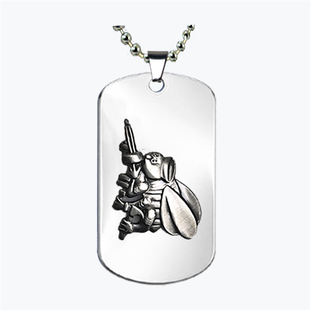Navy Seabee Bee Dog Tag