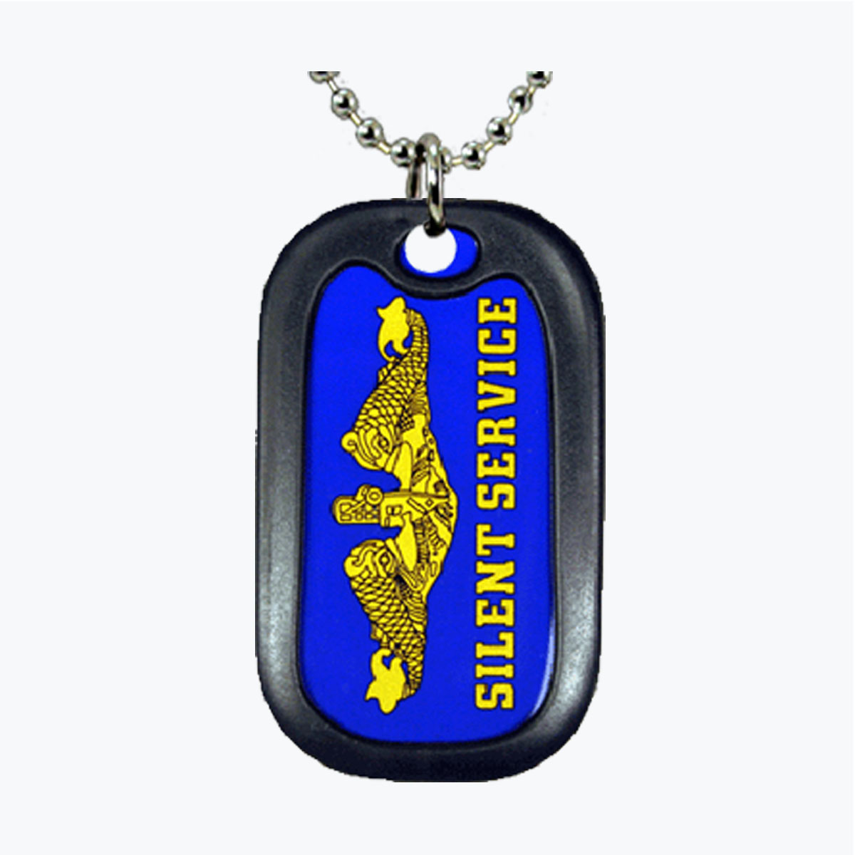 Navy Silent Service Officer Aluminum Dog Tag