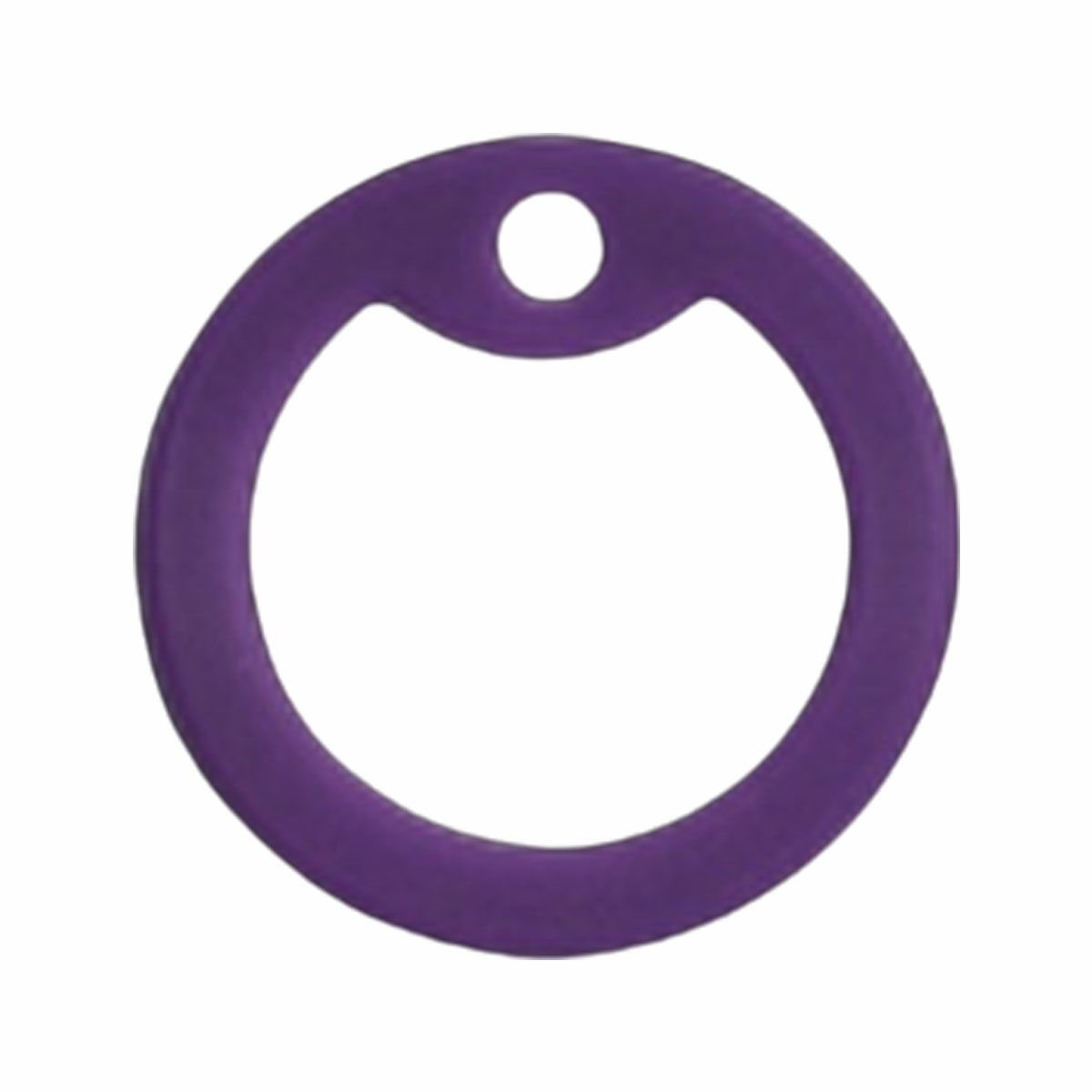 Purple Dog Tag Silencer