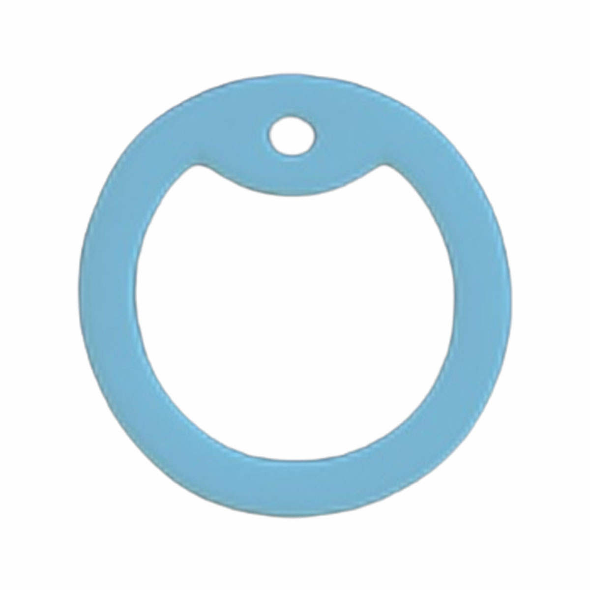 Sky Blue Dog Tag Silencer