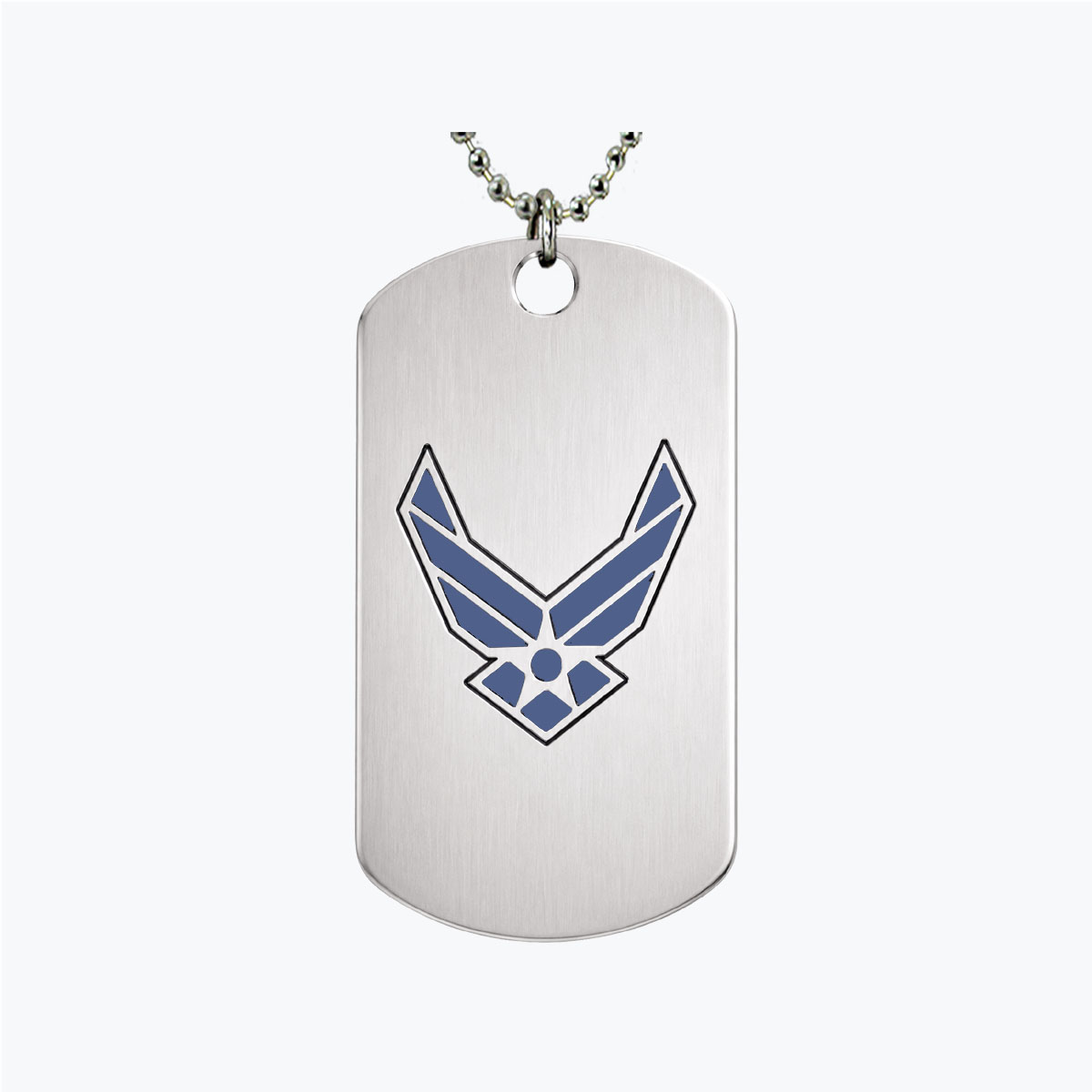 Mini Air Force Insignia Blue Hap Arnold Wing Dog Tag